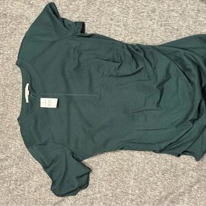 LOFT Dark Green Blouse